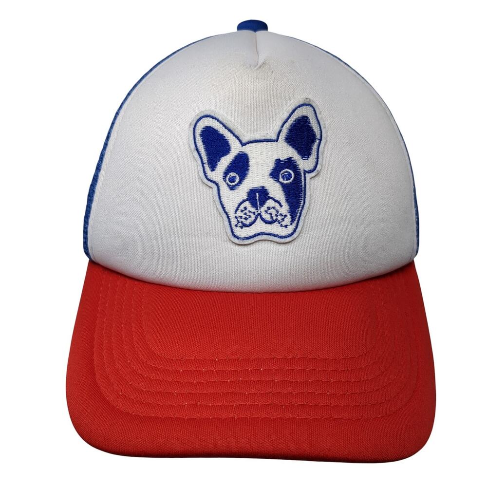 French Bulldog Snapback Trucker Hat Multi One Size Mesh Back Charlotte Russe